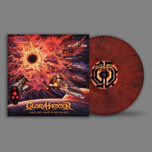 Load image into Gallery viewer, 'Space 1993: Wrath of Kor-Virliath' T-Shirt & Red Marbled Vinyl Bundle