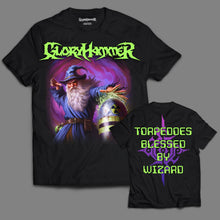 Load image into Gallery viewer, 'Space 1993: Wrath of Kor-Virliath' T-Shirt & Red Marbled Vinyl Bundle