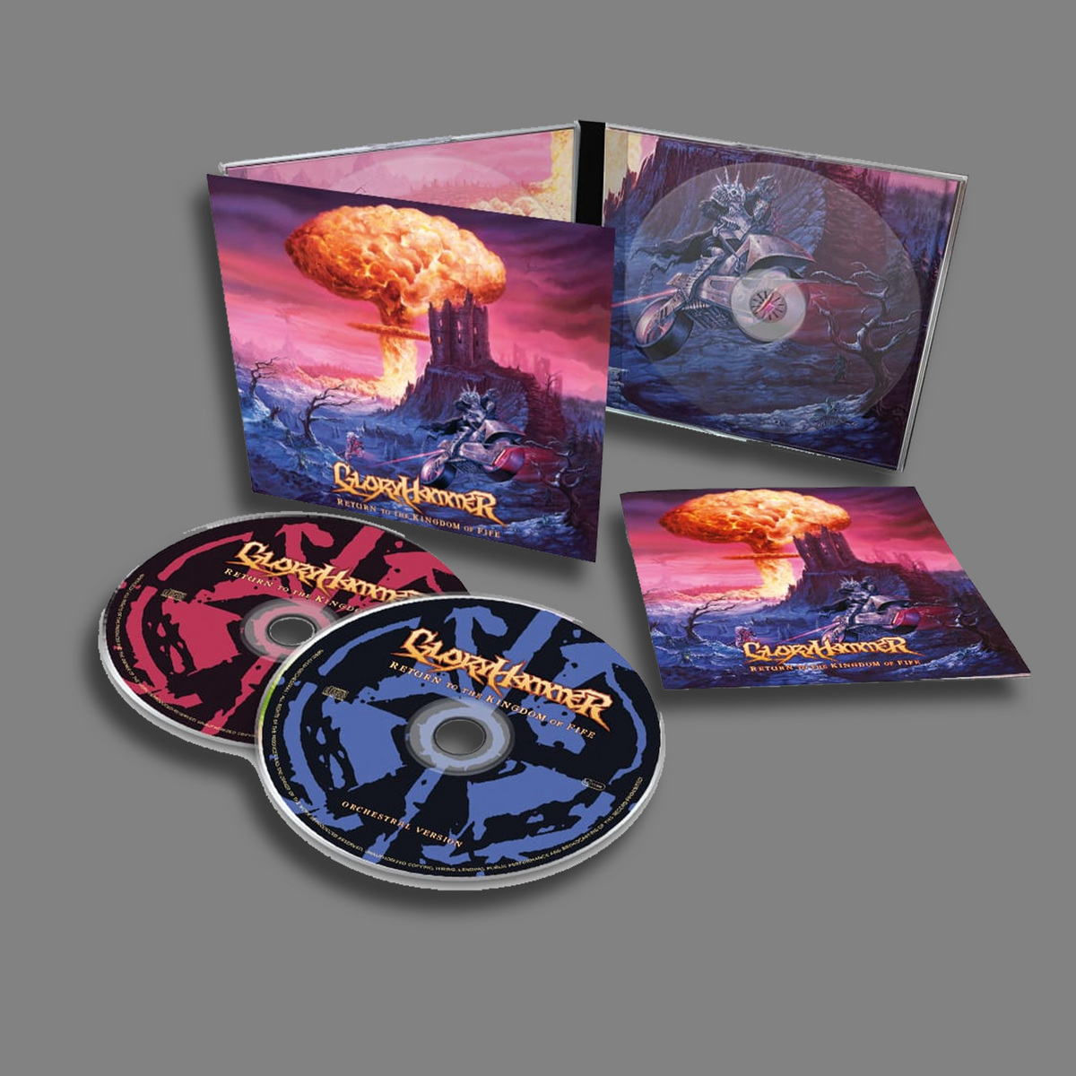 'Return To The Kingdom Of Fife' Digipak 2CD Alestorm Official Merchandise