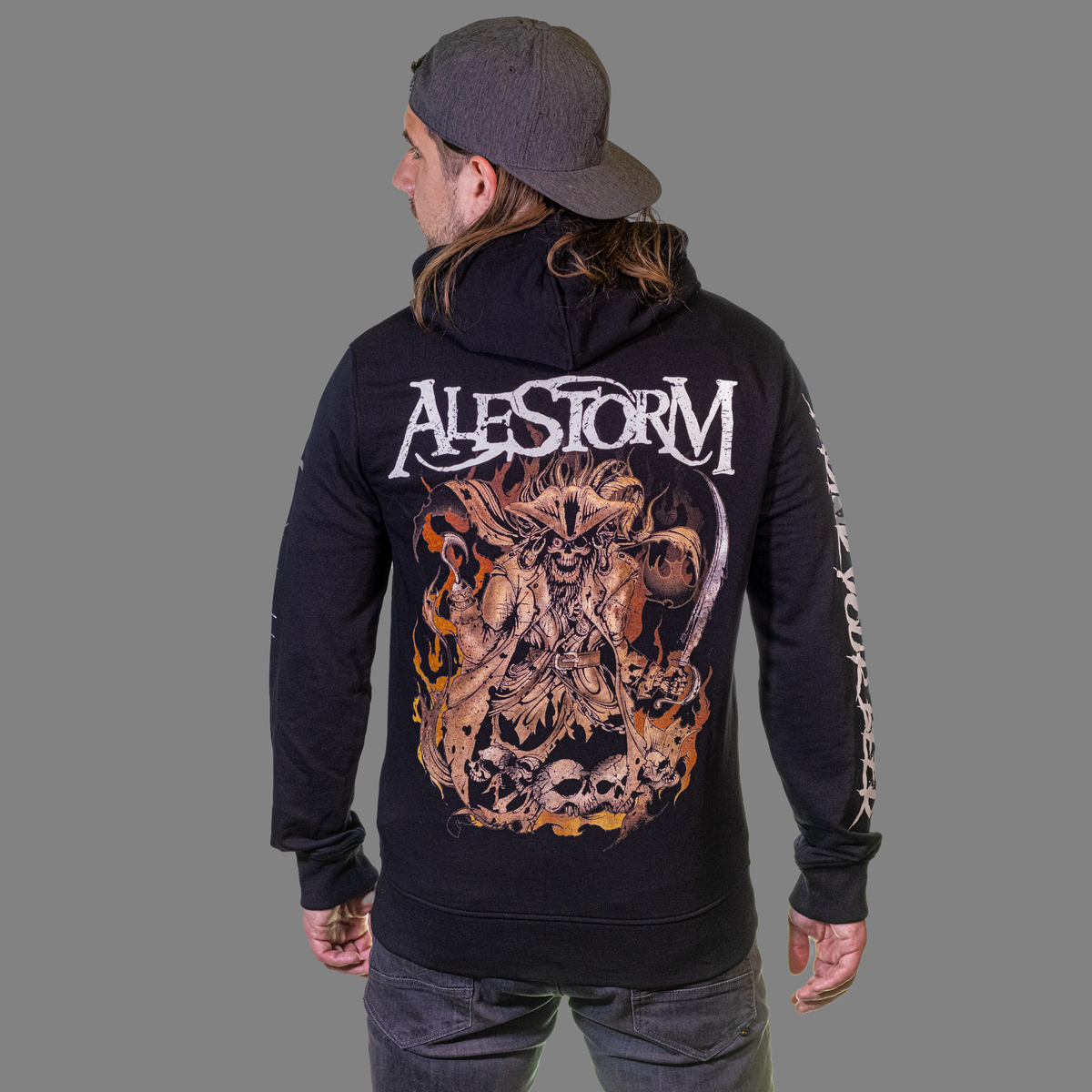 We Are Here To Drink Your Beer Zip Hoodie Alestorm Official