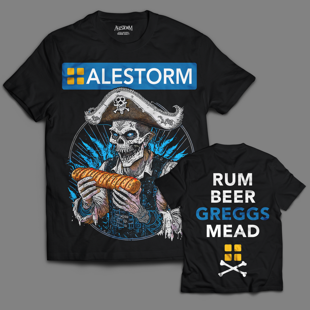 'Rum Beer Greggs Mead' T-Shirt