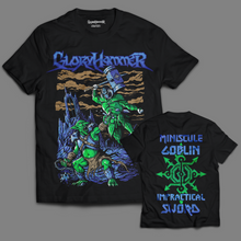 Load image into Gallery viewer, &#39;Miniscule Goblin Impractical Sword&#39; T-Shirt
