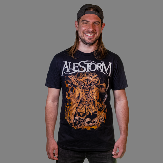 'We Are Here To Drink Your Beer' TShirt Alestorm Official Merchandise
