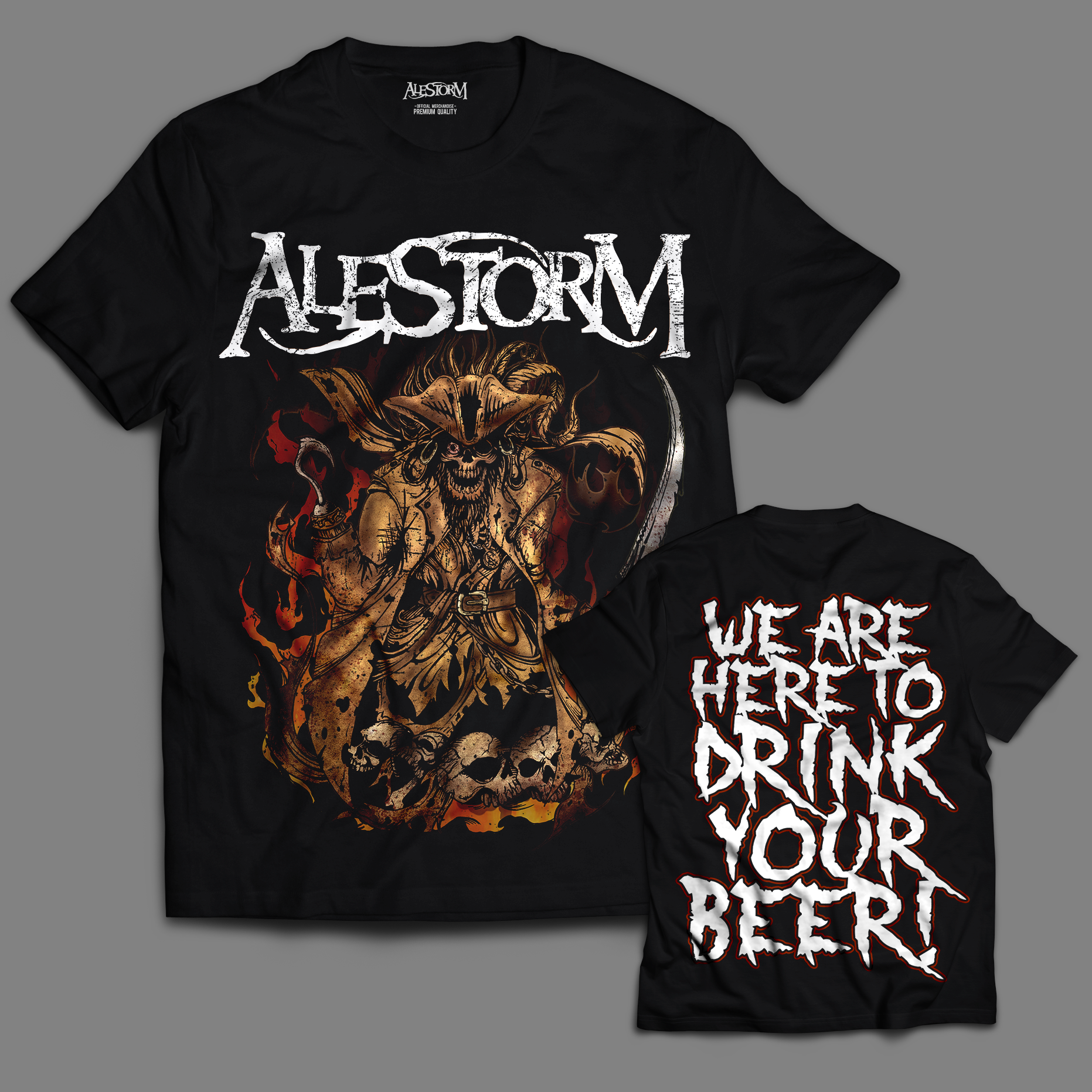 Alestorm merch sales